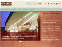 Tablet Screenshot of mein-haus-kriegt-kupfer.de